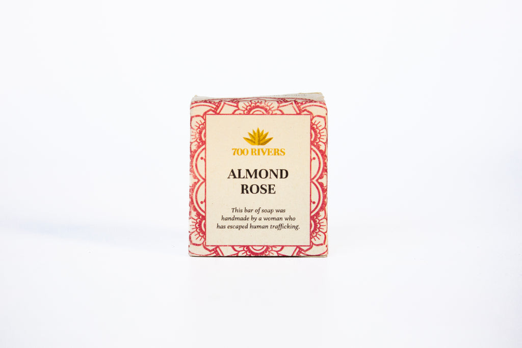 Almond Rose Soap Bar - Travel Size